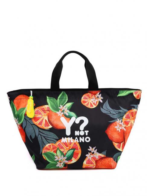 YNOT ANTIGUA Large shopping beach bag orange - Women’s Bags