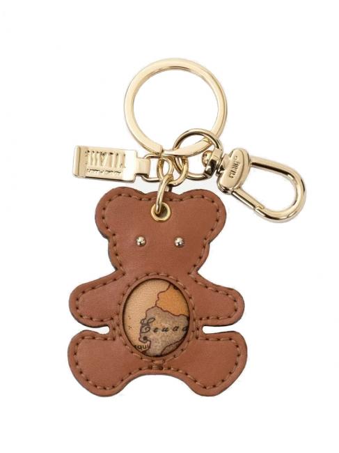 ALVIERO MARTINI PRIMA CLASSE GEO CLASSIC Teddy bear keychain NATURAL - Key holders