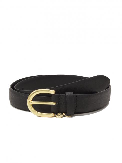 RALPH LAUREN CHARM CLASSIC Leather belt black4 - Belts