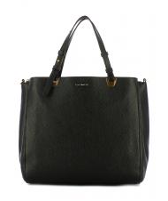 COCCINELLE LEA Shoulder bag in textured leather Black - Women&rsquo;s Bags - 1