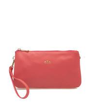 LESAC POCHETTE IN PELLE DOLLARO With cuff and removable shoulder strap bubblegum - Women&rsquo;s Bags - 1