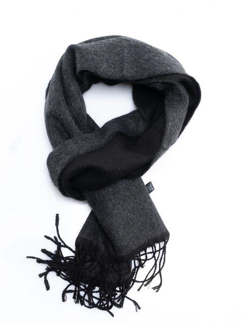 POLLINI Sciarpa Fringed black / anthracite - Scarves