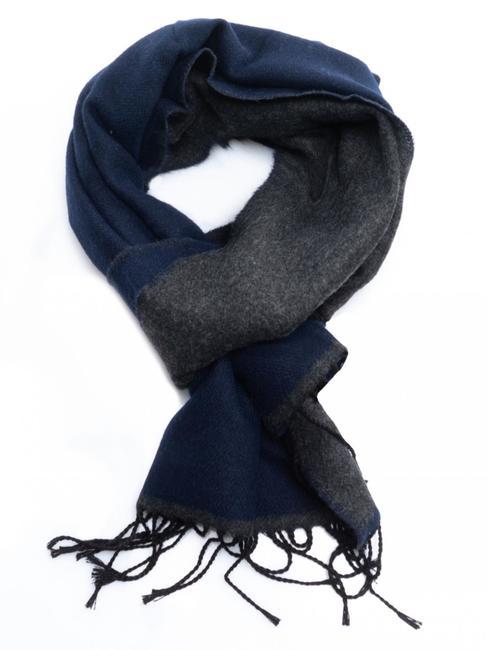POLLINI FRANGE Made in Italy blue / anthracite - Scarves