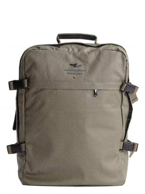 AERONAUTICA MILITARE CITY 15.6 "laptop backpack khaki - Laptop backpacks