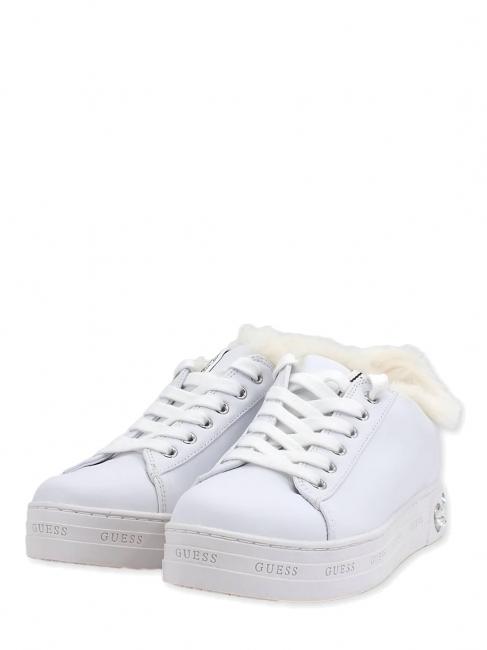 GUESS RIVET 5 Sneakers Woman white - Women’s shoes