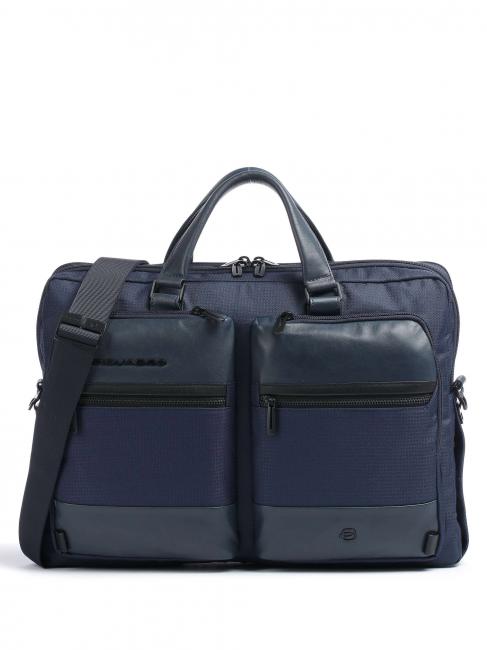 PIQUADRO KEITH Briefcase for pc 15.6 "and iPad®Pro 12.9 blue - Work Briefcases