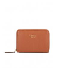 TOSCA BLU CANADA Medium wallet with leather zip LEATHER - Women&rsquo;s Wallets - 1