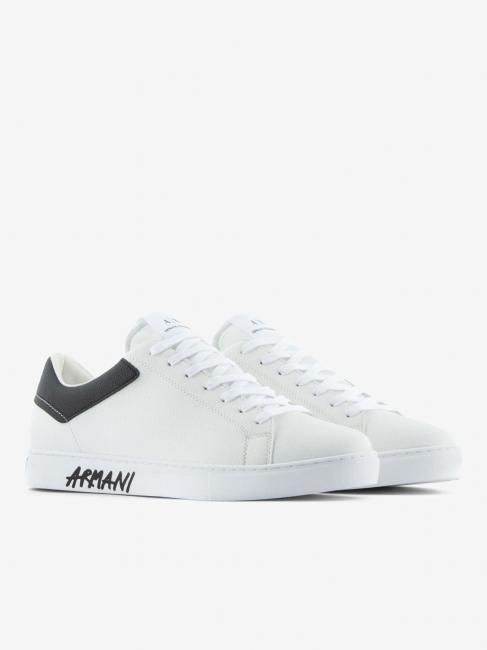 ARMANI EXCHANGE Sneaker pelle Sneakers op.white + black - Women’s shoes