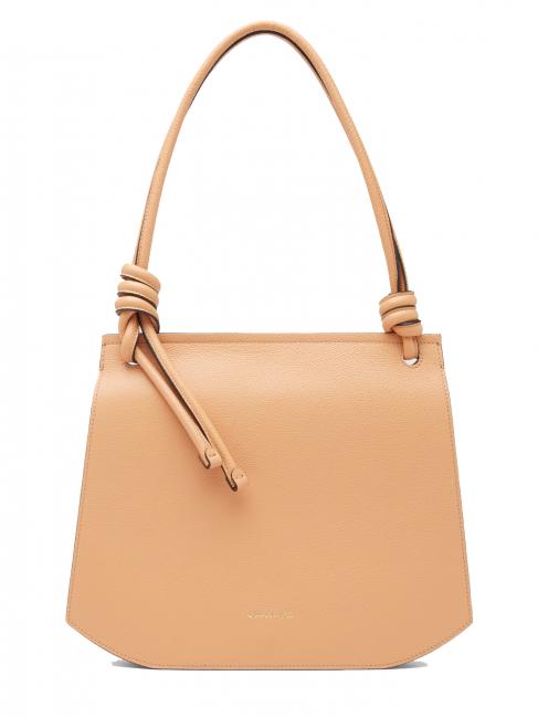 COCCINELLE ALLURE Shoulder bag, in leather almond - Women’s Bags