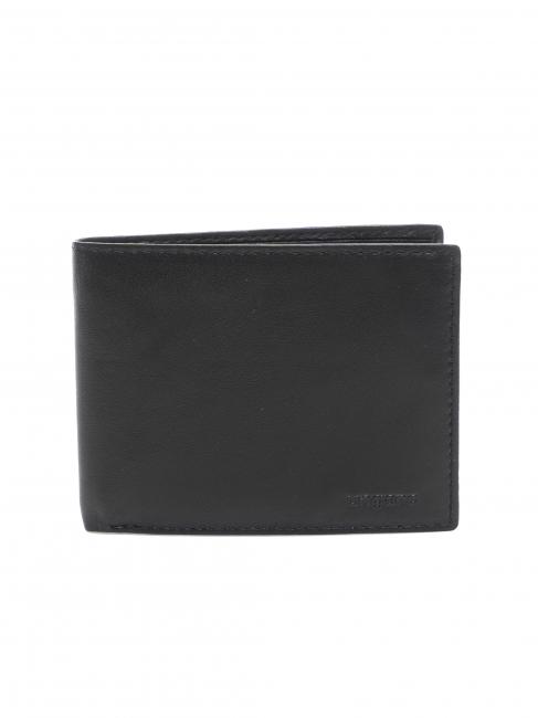 UNGARO Portafoglio in pelle con flap interno  black - Men’s Wallets