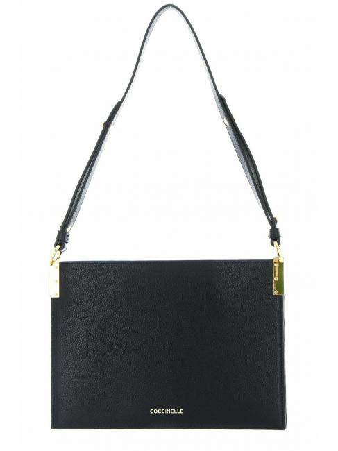 COCCINELLE DELICES Canvas Shoulder bag natural / noir - Women’s Bags