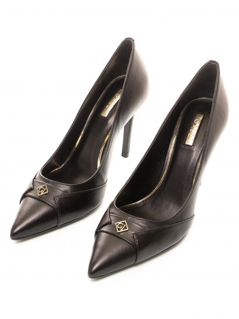 GAUDÌ VANESSA Nappa leather décolleté BLACK - Women’s shoes