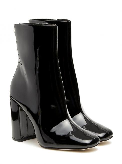 GUESS BREAKER2 High patent leather ankle boot BLACK - Women’s shoes