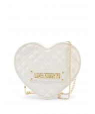 LOVE MOSCHINO Borsa a cuore con tracolla catena  - Women&rsquo;s Bags