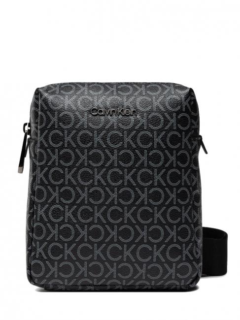 CALVIN KLEIN CK MUST Small bag black calssic mono - Over-the-shoulder Bags for Men