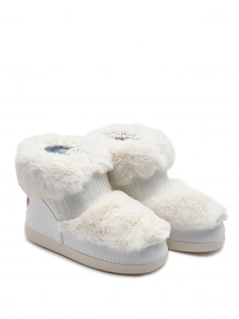 LOVE MOSCHINO SKYBOOT After ski boots White - Women’s shoes