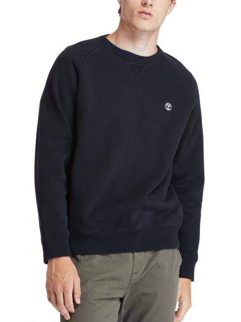 TIMBERLAND EXETER RIVER BASIC Crewneck sweatshirt BLACK - Sweatshirts