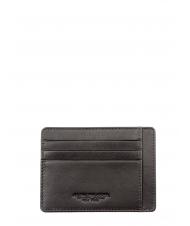 SPALDING WASHINGTON Leather card holder, with anti RFID protection testamoro - Men&rsquo;s Wallets - 1