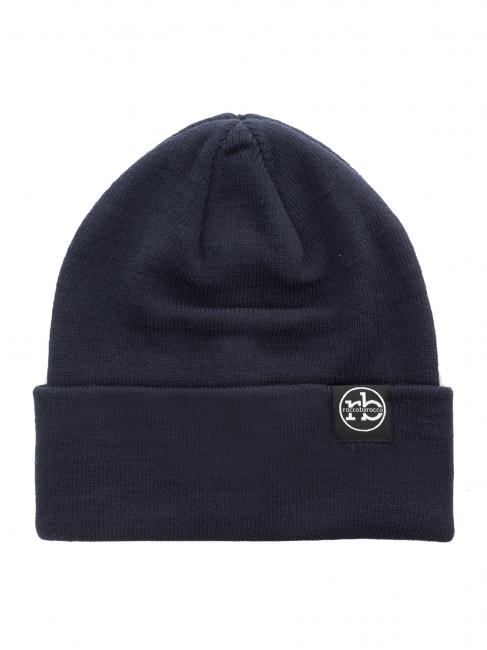 ROCCOBAROCCO Berretto beanie con risvolto  blue - Hats