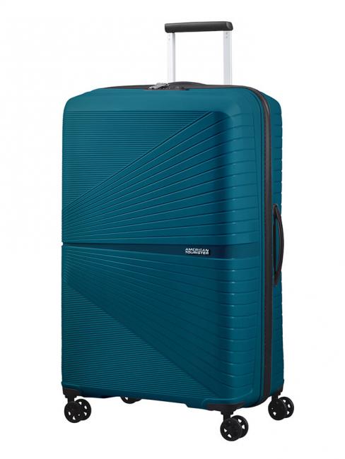 AMERICAN TOURISTER Trolley AIRCONIC, large, light size deep ocean - Rigid Trolley Cases