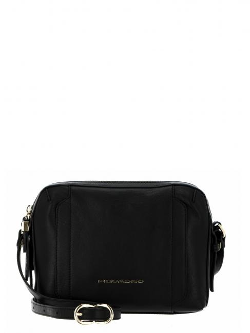 PIQUADRO CIRCLE shoulder bag Black - Women’s Bags