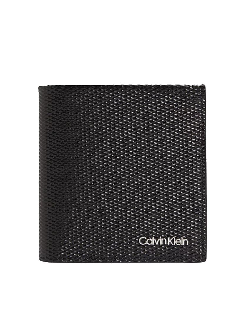 Calvin Klein Minimalism Trifold Wallet 6Cc And Coins In Leather Ckblack -  Buy At Outlet Prices!