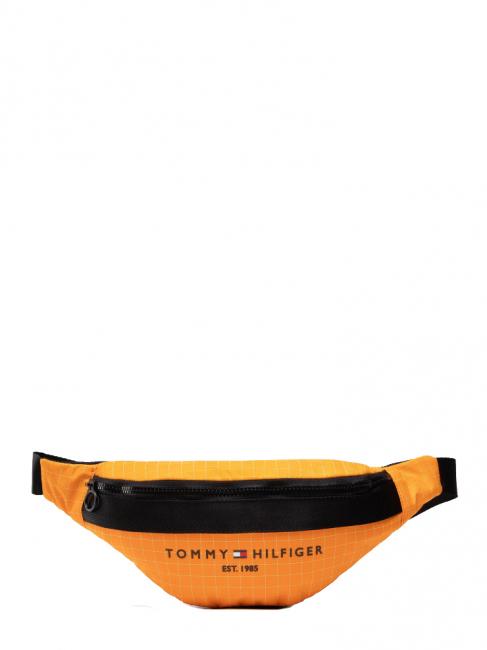 TOMMY HILFIGER TH ESTABLISHED Nylon pouch hawaiian orange - Hip pouches