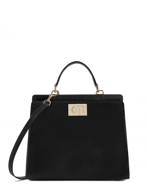 FURLA 1927 Top handle shopping bag Black - Women’s Bags