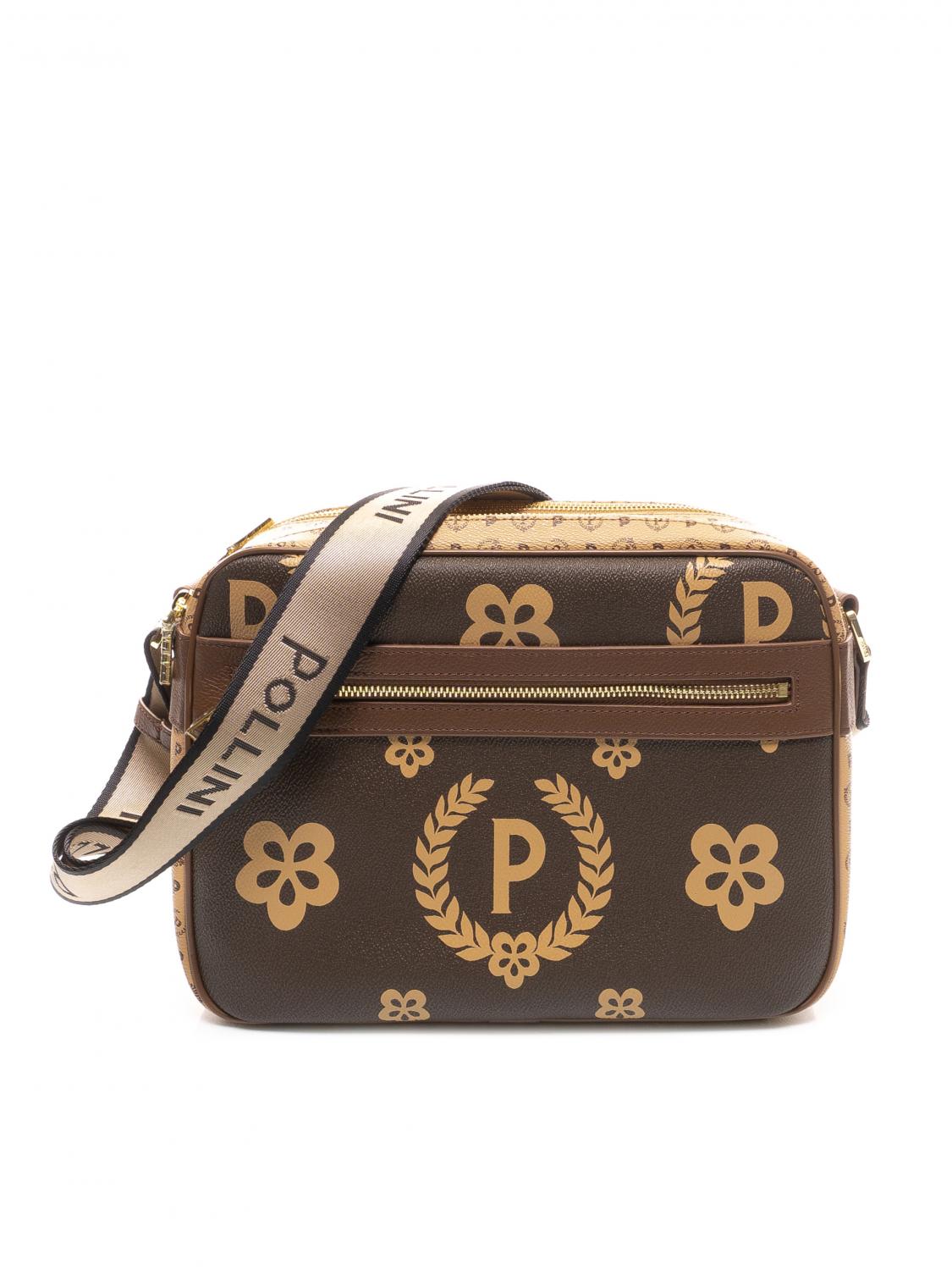 Pollini Handbag in Brown | Lyst UK