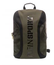 PLEIN SPORT SUPER HERO Backpack army - Laptop backpacks - 1