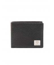PLEIN SPORT WALL STREET 5cc leather wallet black - Men&rsquo;s Wallets - 1