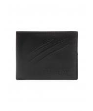 PLEIN SPORT CHICAGO 5cc leather wallet black - Men&rsquo;s Wallets - 1