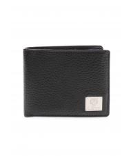 PLEIN SPORT WALL STREET 8cc leather wallet black - Men&rsquo;s Wallets - 1