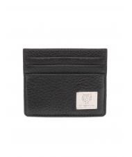 PLEIN SPORT WALL STREET Leather card holder black - Men&rsquo;s Wallets - 1