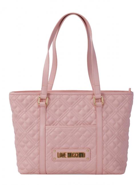 LOVE MOSCHINO QUILTED Shopping bag rose - Women’s Bags