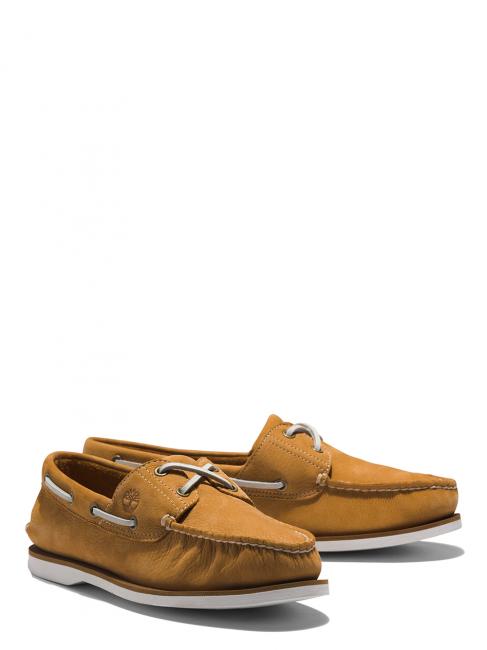 TIMBERLAND Classic Boat 2 Eye Leather boat shoes wheat - Men’s shoes