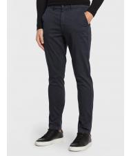 CALVIN KLEIN Sateen chino  Cotton trousers, slim fit - Trousers