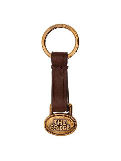 THE BRIDGE STORY Leather keychain BROWN - Key holders