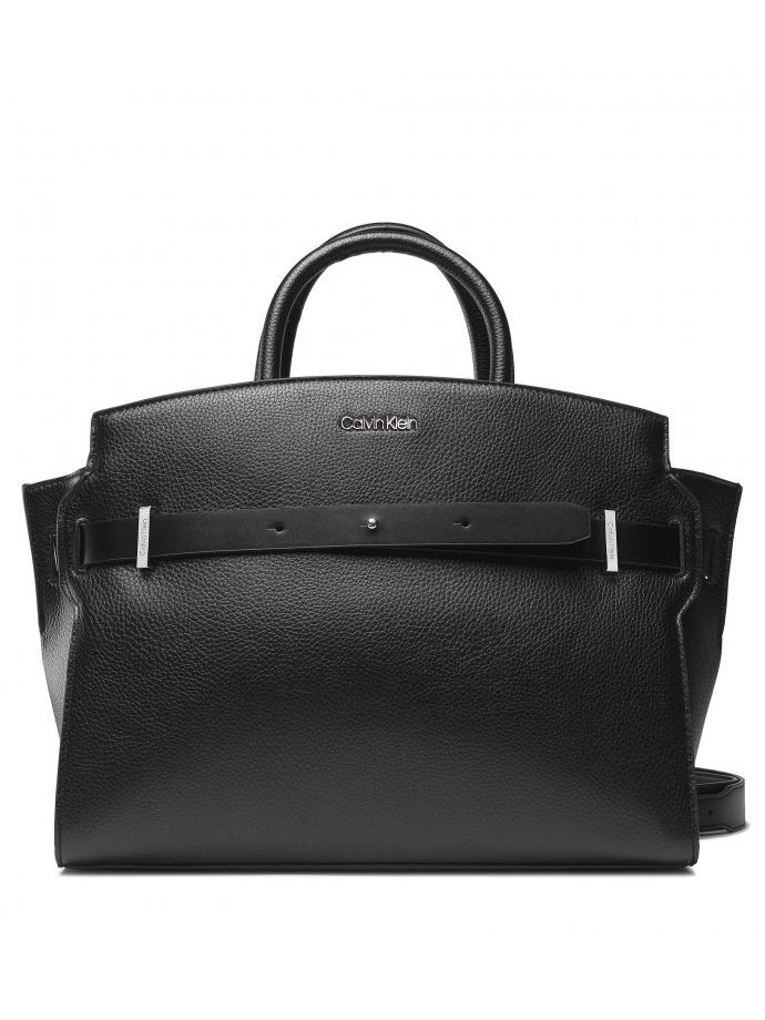 Calvin Klein Ck Code M Medium Tote Bag Ckblack - Buy At Outlet Prices! Calvin Klein Ck Code M Medium Tote Bag Ckblack - Buy At Outlet Prices!