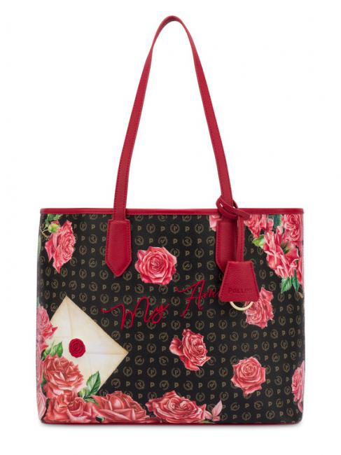POLLINI HERITAGE MY AMOR Shopping bag Black - Women&rsquo;s Bags