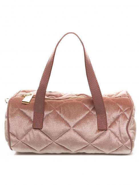 ANNA VIRGILI CYLINDER Satchel bag with shoulder strap ROSE - Women’s Bags