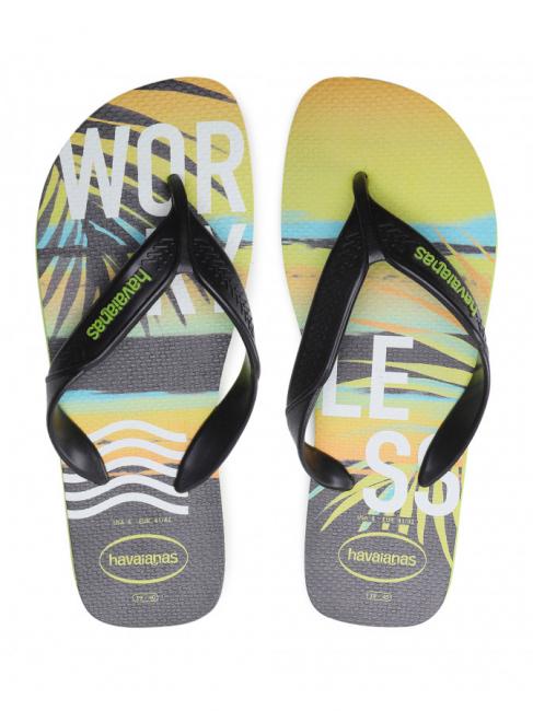 HAVAIANAS SPORT Flip flops lemon green - Men’s shoes