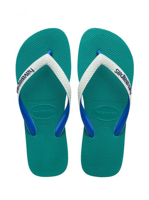 HAVAIANAS flip flops TOP MIX green freshness - Unisex shoes