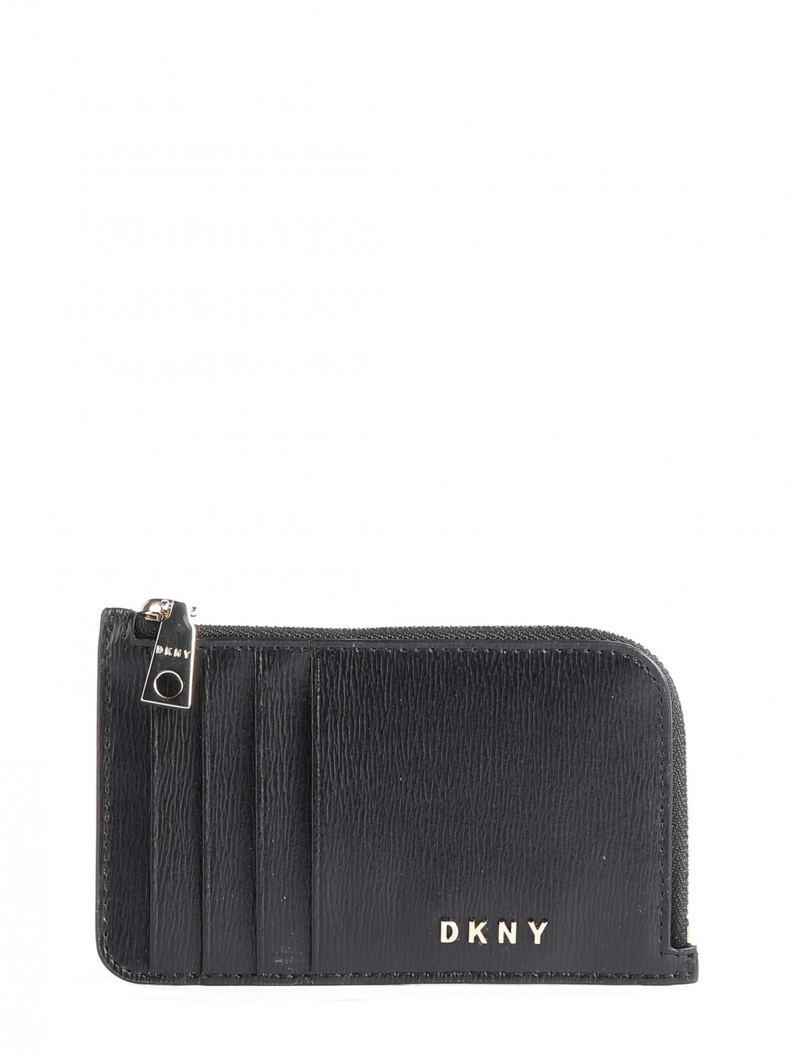 Dkny top leather purse