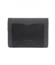 PIQUADRO Case for iPad PRISMA, with cuff Black - Sachets & Travels Cases - 1
