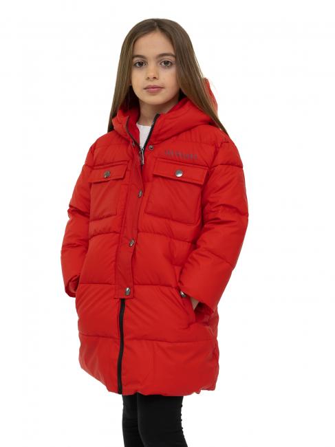 TRUSSARDI HIDEYORI Long padded jacket red - Baby Jackets