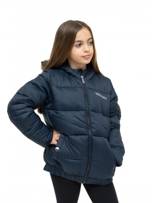 TRUSSARDI HIDETORA Short padded jacket blue - Baby Jackets