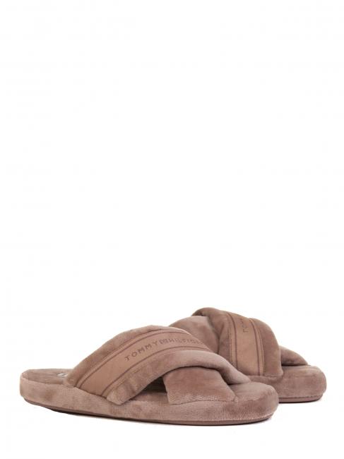 TOMMY HILFIGER COMFY HOME Slippers balanced beige - Women’s shoes