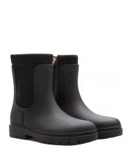 TOMMY HILFIGER RAIN BOOT ANKLE Waterproof ankle boots BLACK - Women&rsquo;s shoes - 1