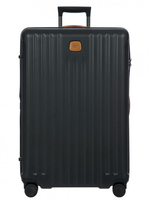 BRIC’S CAPRI Large trolley with USB port Black - Rigid Trolley Cases